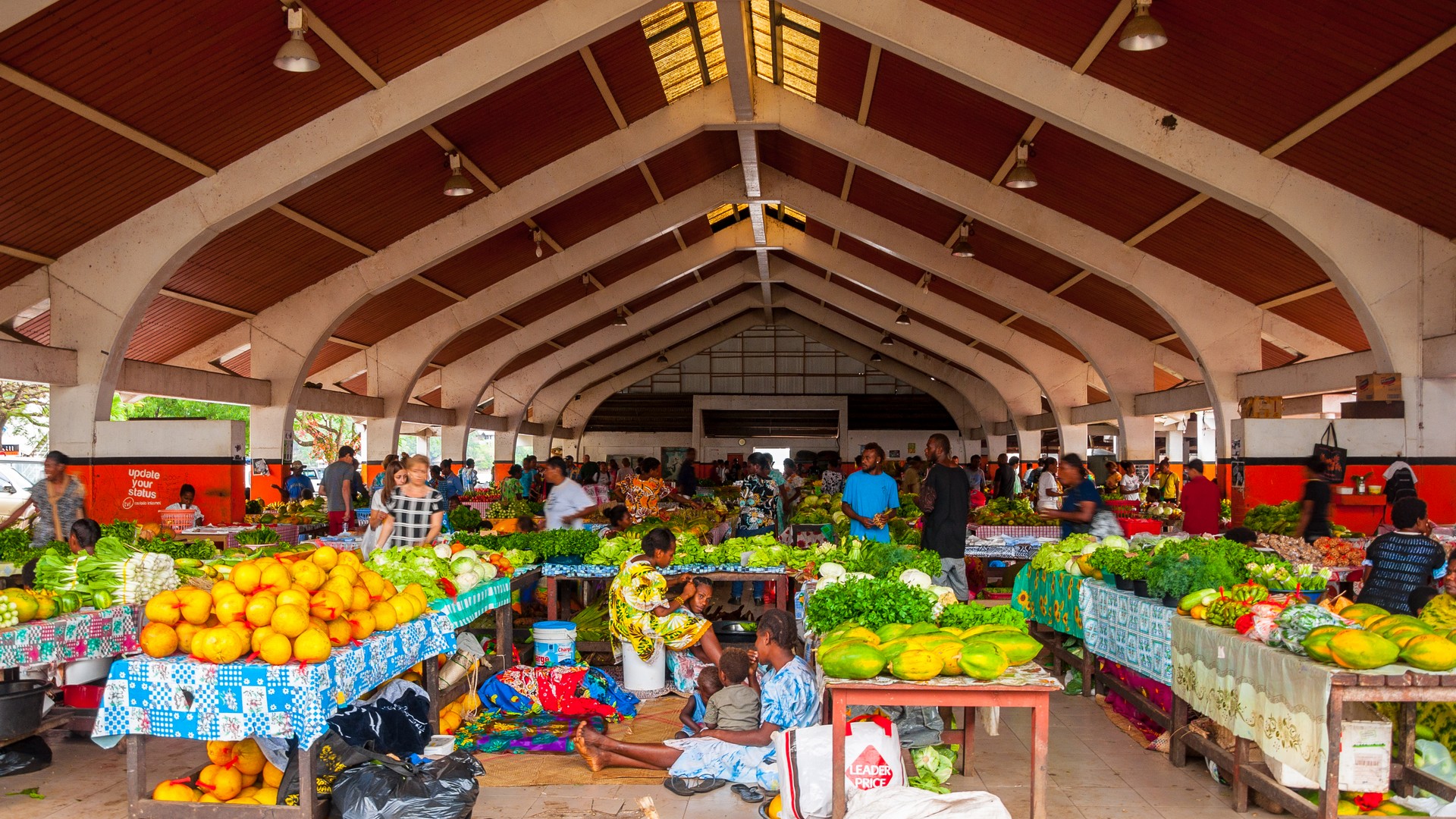 Visit the local markets in Santo, Vanuatu